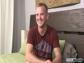Hairy cute guy gets a handjob