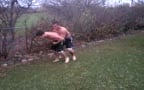rough backyard wrestling
