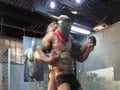 Black Bodybuilders Wrestle for Domination