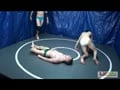 Shane and Joey Vs Eli  2 on 1 wrestling