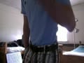 hot guy getting changed