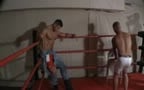 Hot Big Muscle Taken Out by Sexy Small Fighter