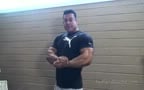 Beefy Bodybuilder Bound and Tickled - Zeus Diamonte