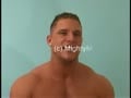 Bodybuilder jerkoff
