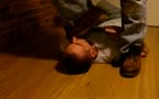 Slave licks Master feet