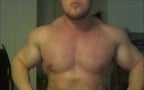 muscled boy and his great shoot cum