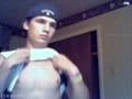 baseball teen home from practice