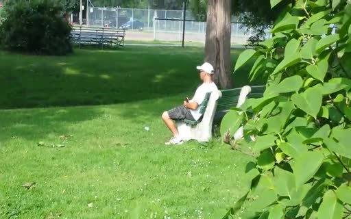 jerk off in park