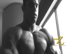 Max posing for Muscle Worship