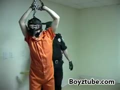 Mummified by cop