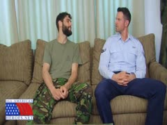 Airman Zach fucks Antonio