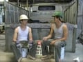 Twink  fuck bareback in truck
