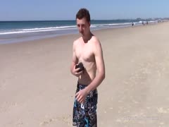 Aussie Daniel blown at gloryhole