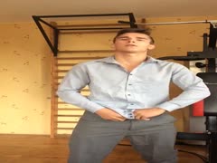Russian guy jerKS again