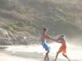 La playa