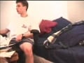 twink webcam wank, big curved dick