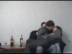 Threesome Fucking Raw
