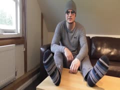 STRIPY BEN SHERMAN SOCKS FOR SALE