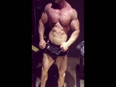 hot muscle x posing