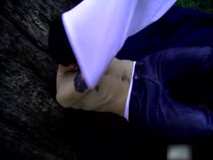 Christopher cum eat