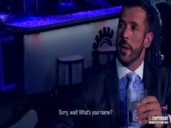 Hot Spanish hunks fuck in suits at a bar