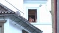 Fucking at open window