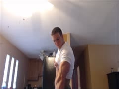 verbal dom hunk strips down