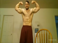 Muscle hunk worship