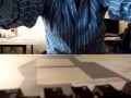 Office jerk off