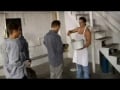 in the kitchen