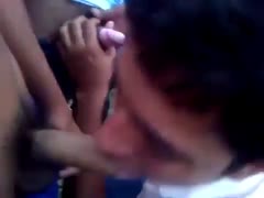 Sucking three boys 