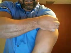 Muscle Bear   Strips and Flexes (No Cum)