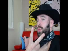 Frank jerks off on cam