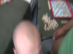  Cam Christou Takes Three Big Cocks 
