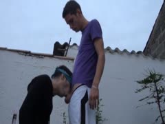 Max Lacoste Fucks Blindfold Guy