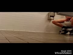 Horny in the restroom 