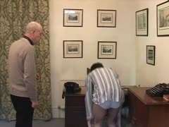 bare ass spank