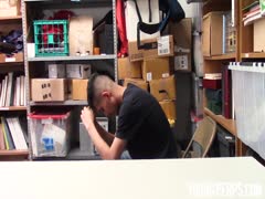 latino shoplifter gets caught