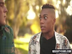  Big dick twinks interracial and facial cum Marcell Tykes
