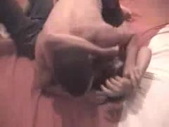 Haitian Teens wrestle for fun