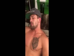 hot guy jerks off