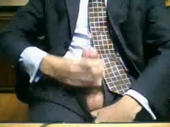 Young Lawyer Shows Off His Dick In His Office