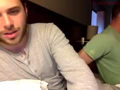 Two very handsome lovers on cam