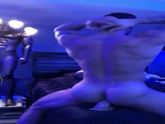 Carlos Lindo Fucks his Bubble Ass with a Didlo 
