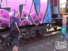 plowed and loaded in a train
