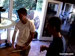 Skye & Noah Cumshot Competition