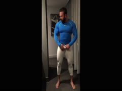 Xavier in tights