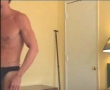 A rugged guy showing off