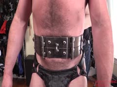 Serious male bondage