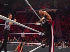 DDT takes out inked muscle jock